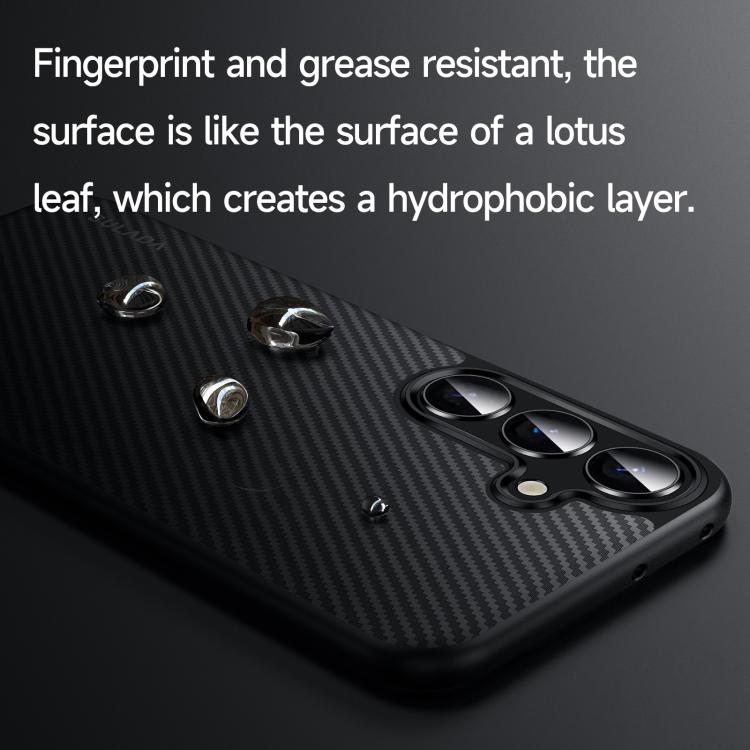 For Samsung Galaxy S25 Ultra 5G SULADA 600D Kevlar Texture PC Shockproof Phone Case