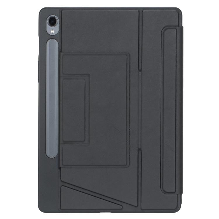 For Samsung Galaxy Tab S10 Lite/S10 FE/S9 FE Holder Floating Detachable Backlight Keyboard Tablet Leather Case with Touchpad
