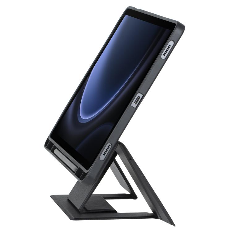 For Samsung Galaxy Tab S10 Lite/S10 FE/S9 FE Holder Floating Detachable Backlight Keyboard Tablet Leather Case with Touchpad