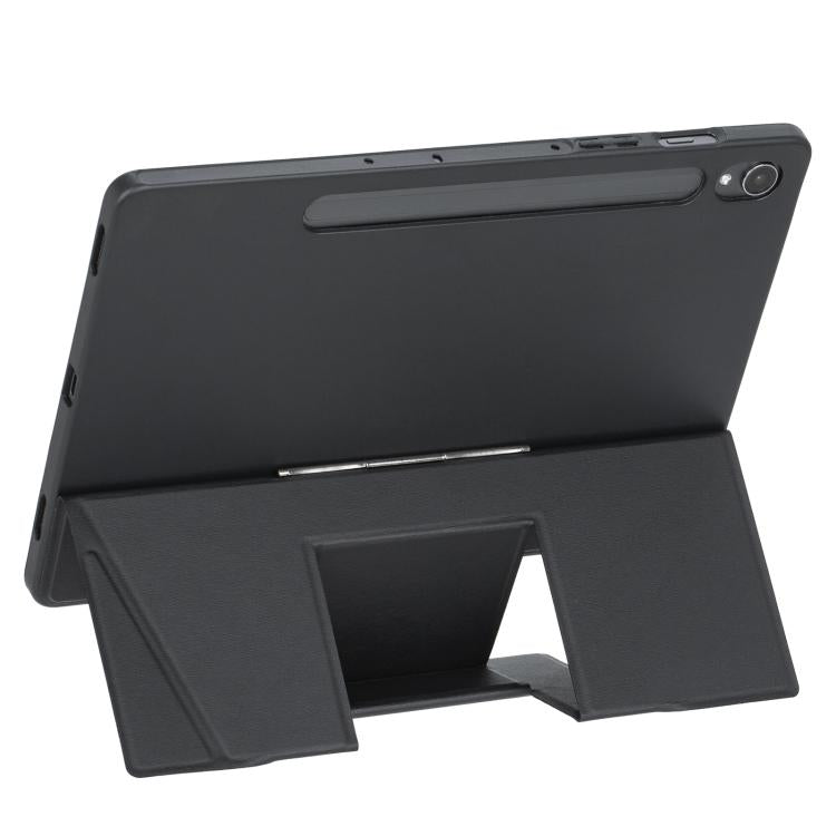 For Samsung Galaxy Tab S10 Lite/S10 FE/S9 FE Holder Floating Detachable Backlight Keyboard Tablet Leather Case with Touchpad