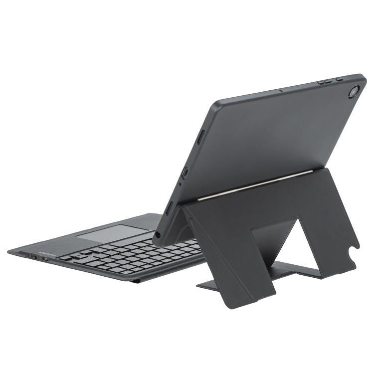 For Samsung Galaxy Tab A9+ Holder Floating Detachable Backlight Keyboard Tablet Leather Case with Touchpad