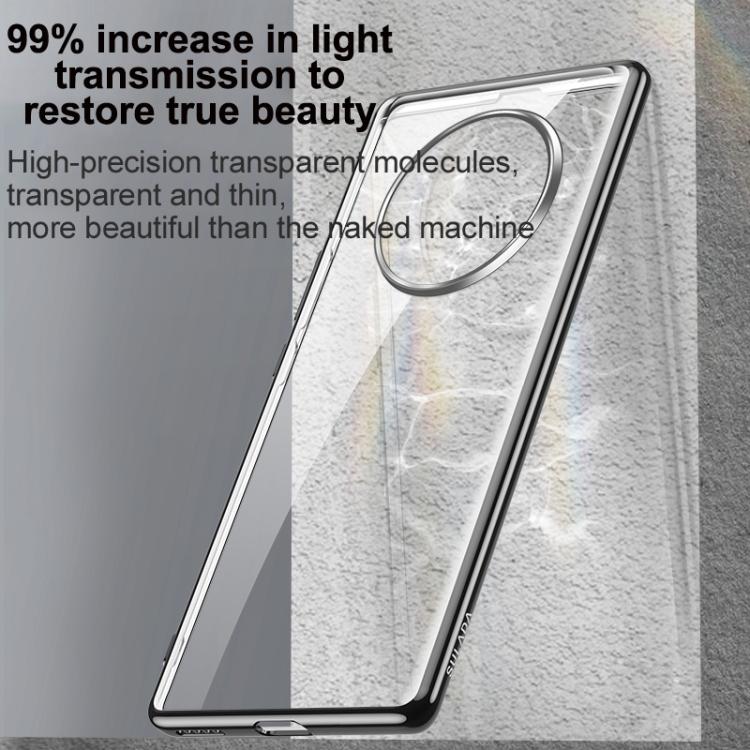 For Huawei Mate 70 SULADA Elastic Silicone Edge Frame Hybrid TPU All-inclusive Phone Case