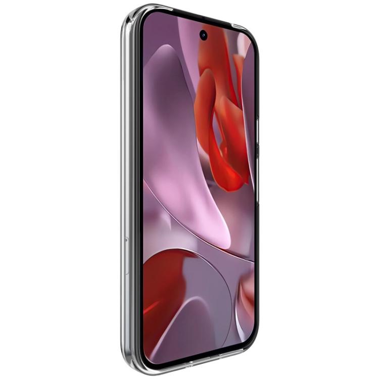 For Google Pixel 9a IMAK UX-5 Series Transparent Shockproof TPU Protective Phone Case - Transparent