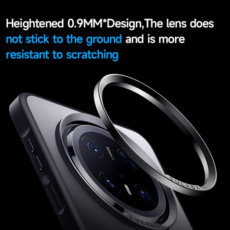 For Huawei Mate 70 SULADA Light Sand MagSafe Magnetic PC Hybrid TPU Phone Case