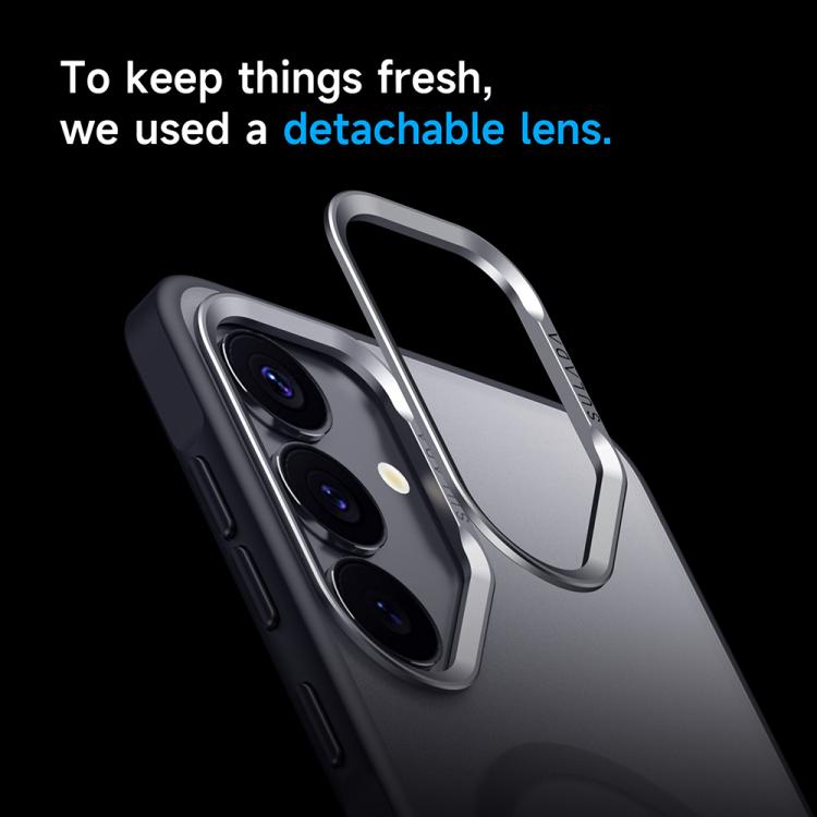 For Samsung Galaxy S25 5G SULADA Light Sand MagSafe Magnetic PC Hybrid TPU Phone Case