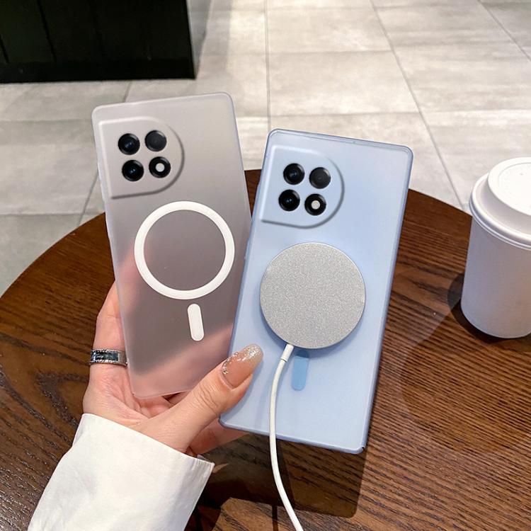 For OnePlus Ace 2 Fine Hole Ice Fog MagSafe PC Phone Case