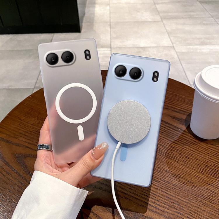 For OnePlus Nord 4 5G Fine Hole Ice Fog MagSafe PC Phone Case