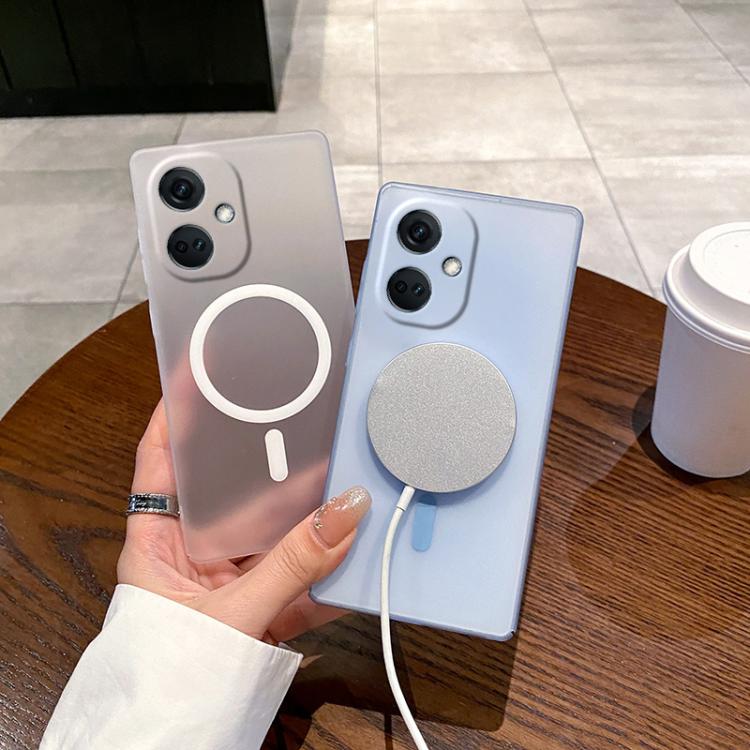 For OnePlus Nord CE3 Fine Hole Ice Fog MagSafe PC Phone Case