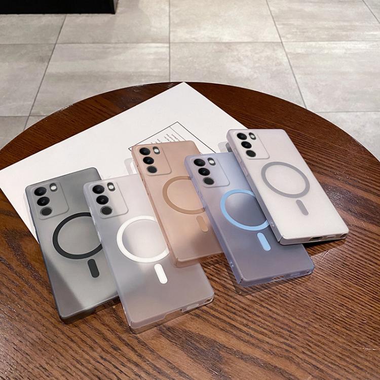 For vivo S17 Fine Hole Ice Fog MagSafe PC Phone Case