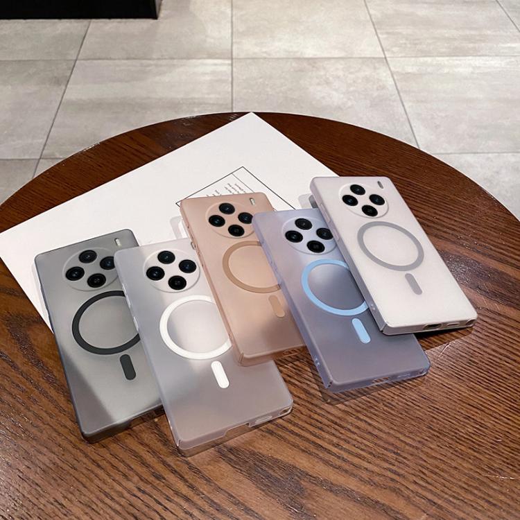 For vivo X100 Fine Hole Ice Fog MagSafe PC Phone Case