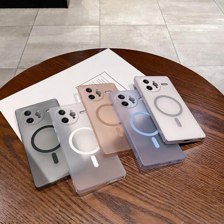 For Redmi K80 Pro Fine Hole Ice Fog MagSafe PC Phone Case