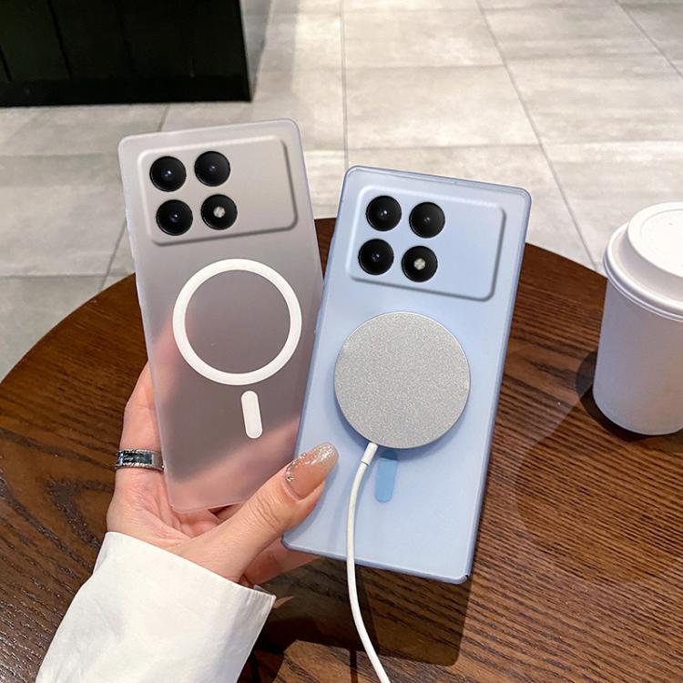 For Redmi K70E Fine Hole Ice Fog MagSafe PC Phone Case
