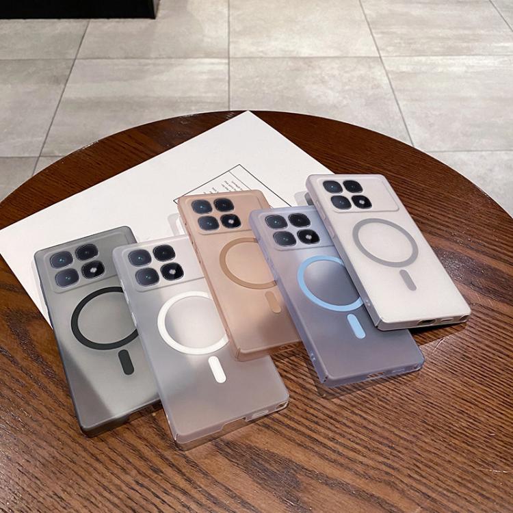 For Redmi K70 Ultra Fine Hole Ice Fog MagSafe PC Phone Case