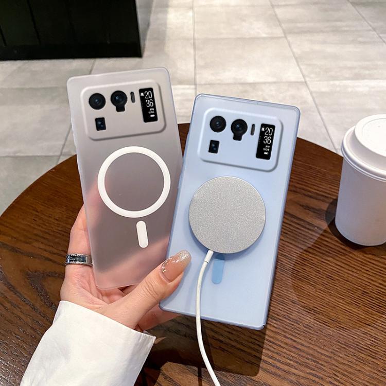 For Xiaomi Mi 11 Ultra Fine Hole Ice Fog MagSafe PC Phone Case