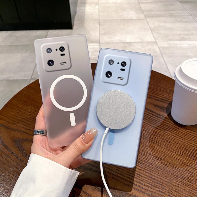 For Xiaomi 13 Pro Fine Hole Ice Fog MagSafe PC Phone Case