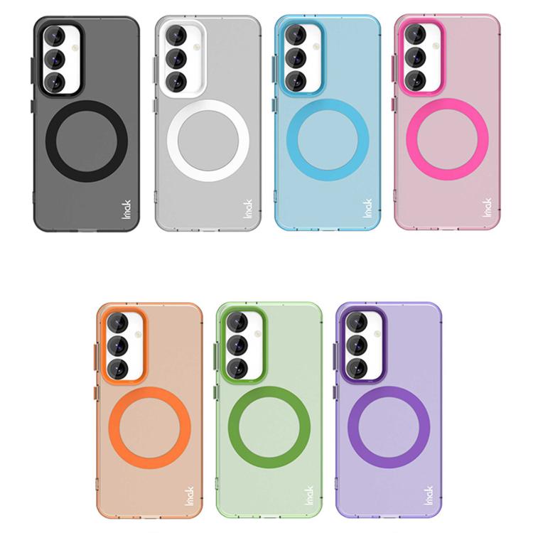 For Samsung Galaxy S25 5G IMAK Candy Series Shockproof MagSafe Phone Case