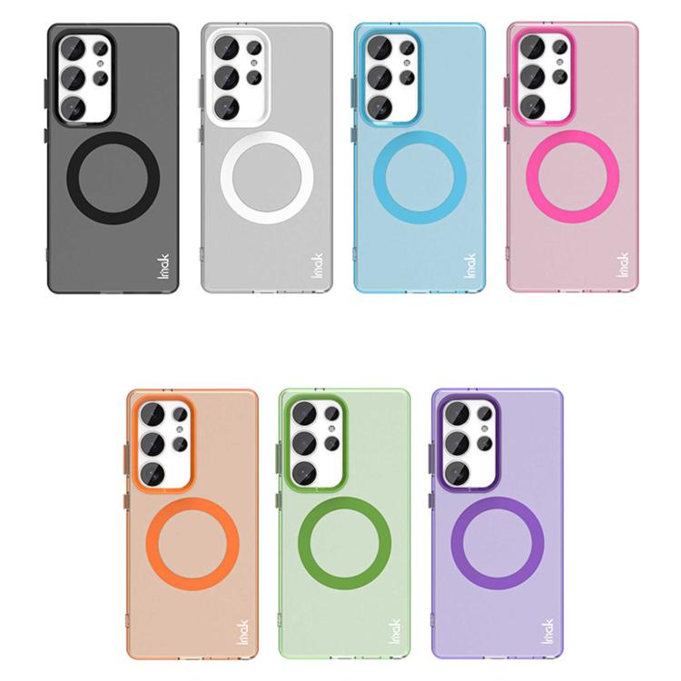 For Samsung Galaxy S25 Ultra 5G IMAK Candy Series Shockproof MagSafe Phone Case