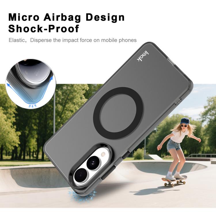 For Samsung Galaxy S25 Edge 5G IMAK Candy Series Shockproof MagSafe Phone Case