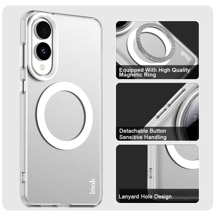 For Samsung Galaxy S25 Edge 5G IMAK Candy Series Shockproof MagSafe Phone Case