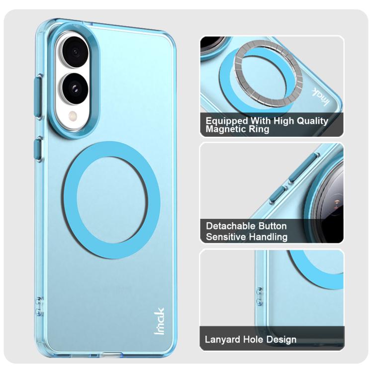 For Samsung Galaxy S25 Edge 5G IMAK Candy Series Shockproof MagSafe Phone Case