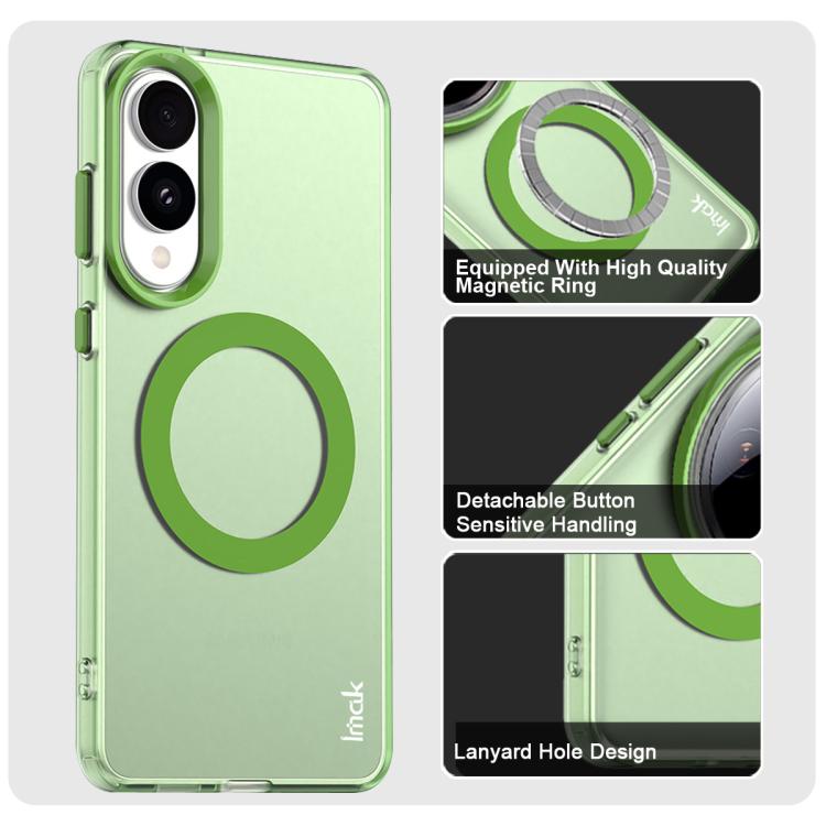 For Samsung Galaxy S25 Edge 5G IMAK Candy Series Shockproof MagSafe Phone Case