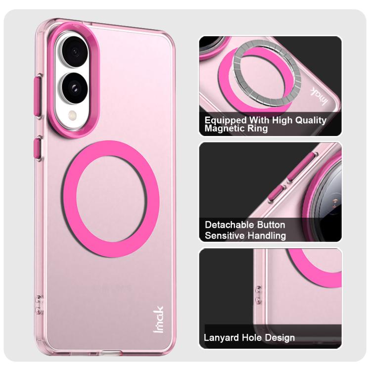For Samsung Galaxy S25 Edge 5G IMAK Candy Series Shockproof MagSafe Phone Case