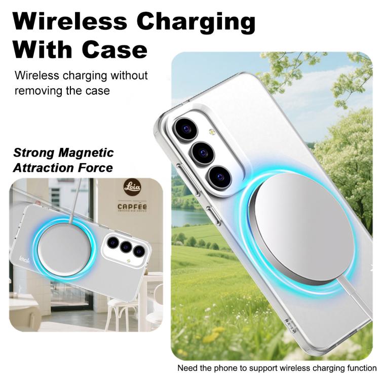 For Samsung Galaxy S25 FE 5G IMAK Candy Series Shockproof MagSafe Phone Case