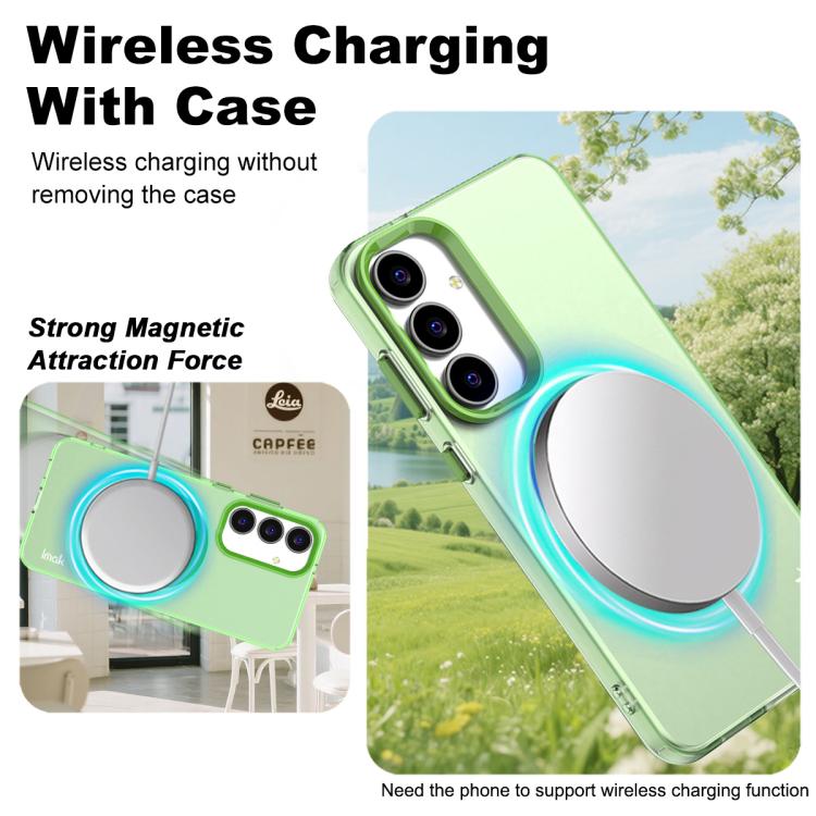 For Samsung Galaxy S25 FE 5G IMAK Candy Series Shockproof MagSafe Phone Case