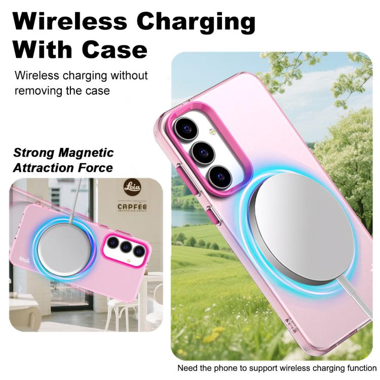 For Samsung Galaxy S25 FE 5G IMAK Candy Series Shockproof MagSafe Phone Case