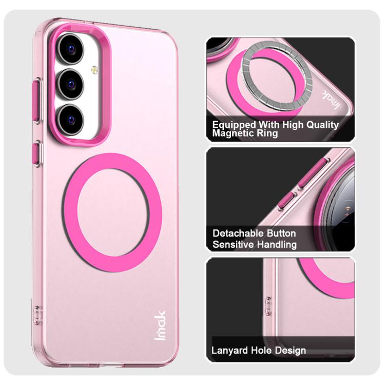 For Samsung Galaxy S25 FE 5G IMAK Candy Series Shockproof MagSafe Phone Case