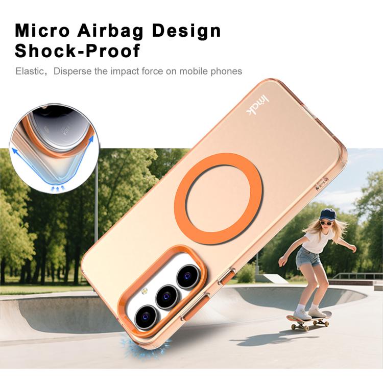 For Samsung Galaxy S25 FE 5G IMAK Candy Series Shockproof MagSafe Phone Case