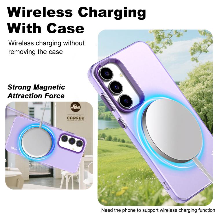 For Samsung Galaxy S25 FE 5G IMAK Candy Series Shockproof MagSafe Phone Case