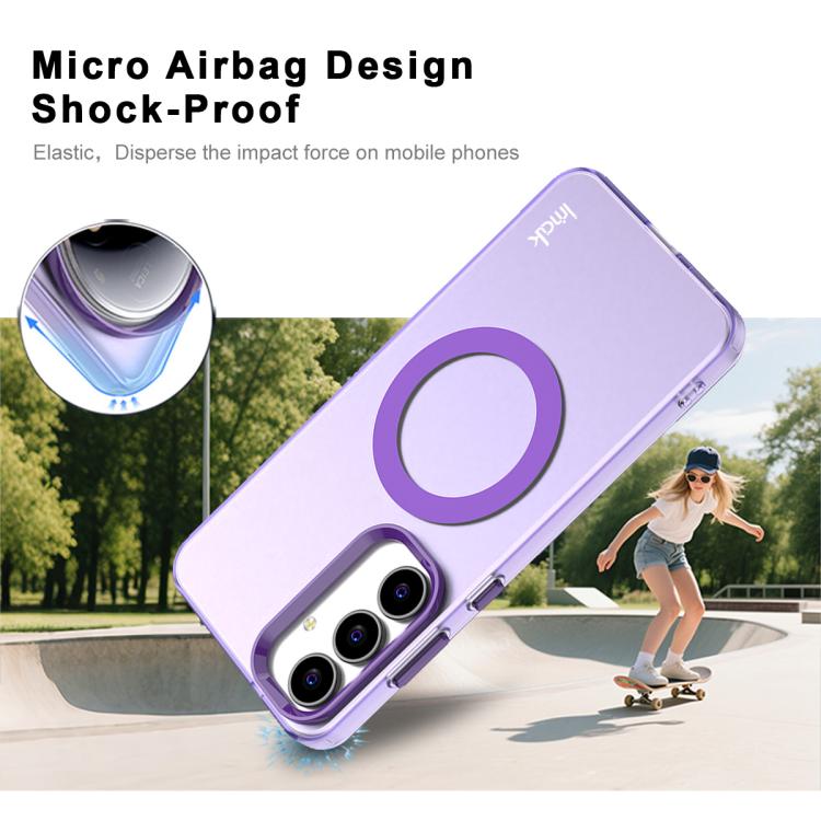 For Samsung Galaxy S25 FE 5G IMAK Candy Series Shockproof MagSafe Phone Case