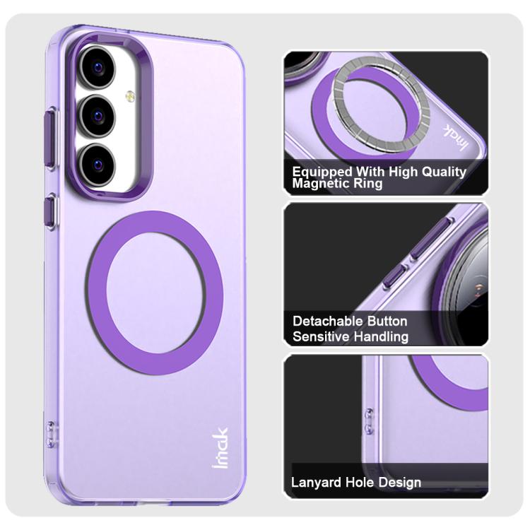 For Samsung Galaxy S25 FE 5G IMAK Candy Series Shockproof MagSafe Phone Case