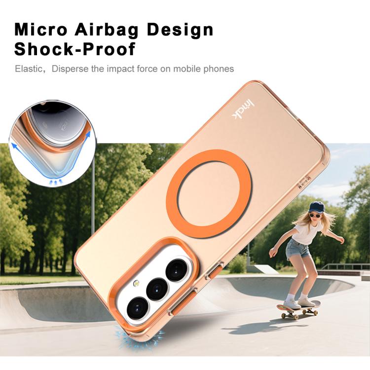 For Samsung Galaxy S26 5G IMAK Candy Series Shockproof MagSafe Phone Case