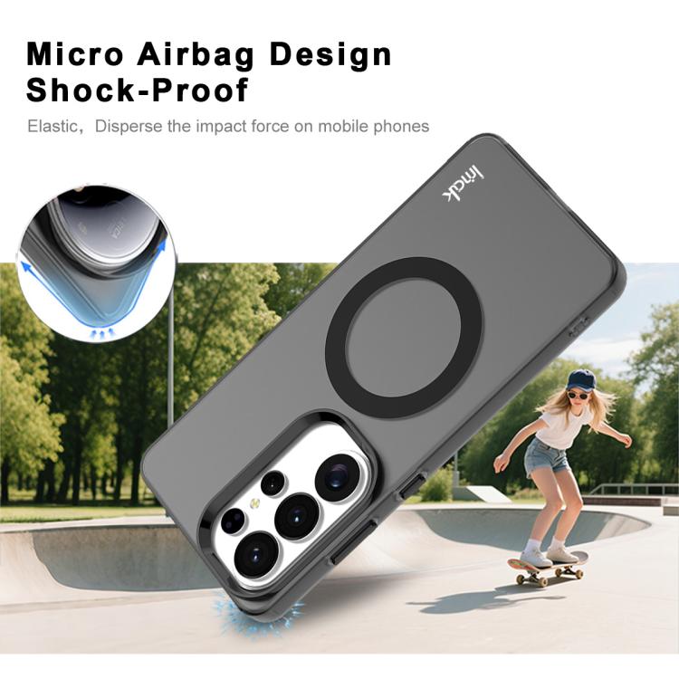 For Samsung Galaxy S26 Ultra 5G IMAK Candy Series Shockproof MagSafe Phone Case