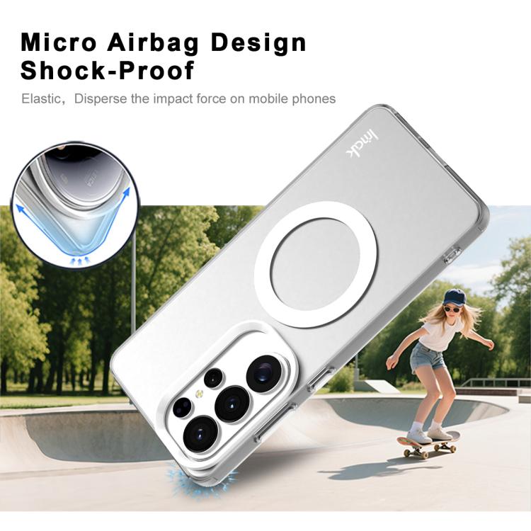 For Samsung Galaxy S26 Ultra 5G IMAK Candy Series Shockproof MagSafe Phone Case