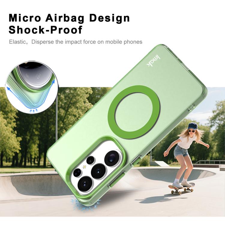For Samsung Galaxy S26 Ultra 5G IMAK Candy Series Shockproof MagSafe Phone Case
