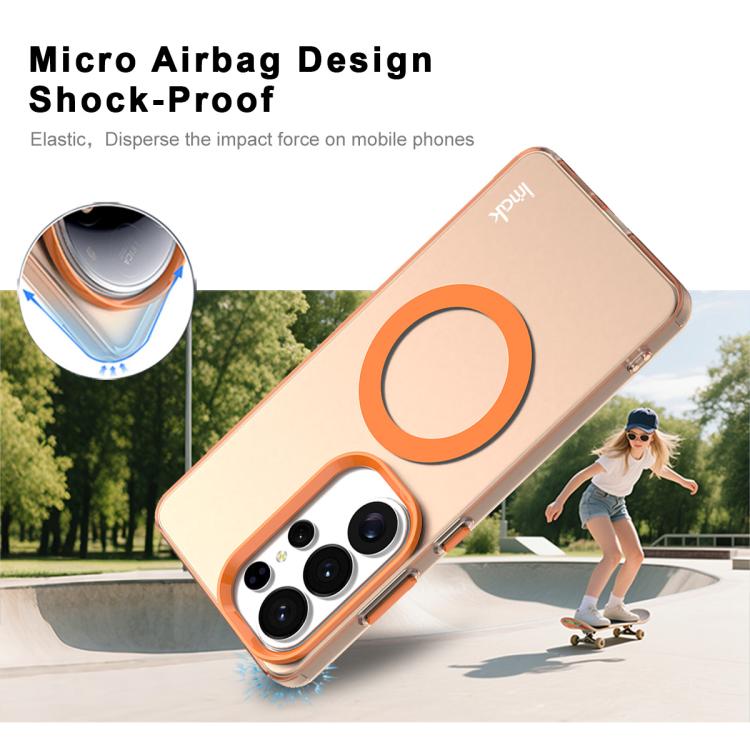 For Samsung Galaxy S26 Ultra 5G IMAK Candy Series Shockproof MagSafe Phone Case