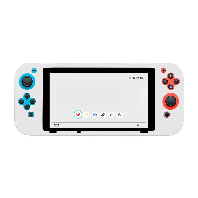 For Nintendo Switch Game Console Solid Color Silicone Full Protective Case