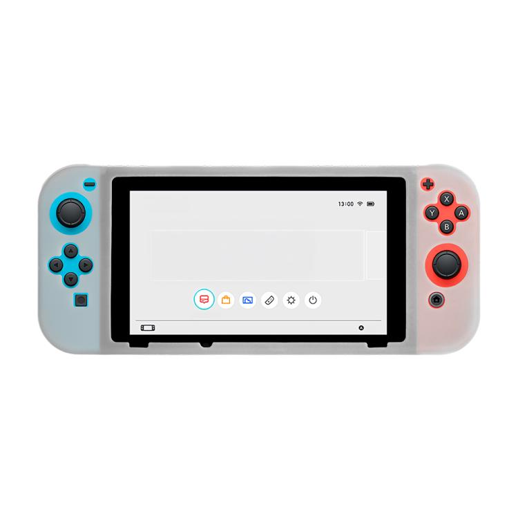 For Nintendo Switch Game Console Solid Color Silicone Full Protective Case