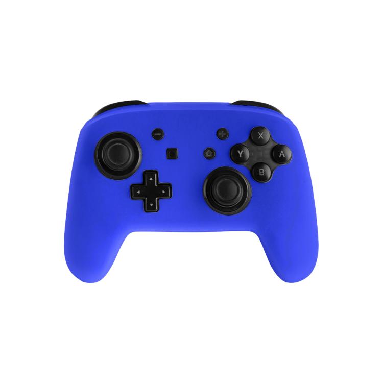 For Nintendo Switch Pro Game Handle Solid Color Silicone Protective Cover