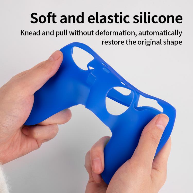 For Nintendo Switch Pro Game Handle Solid Color Silicone Protective Cover