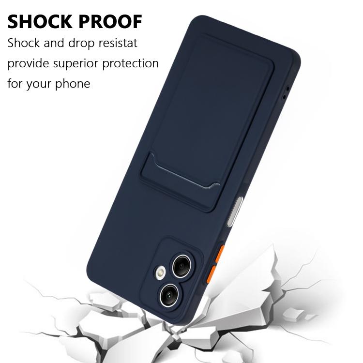 For Samsung Galaxy A06 4G / 5G Card Slot Design Shockproof TPU Phone Case