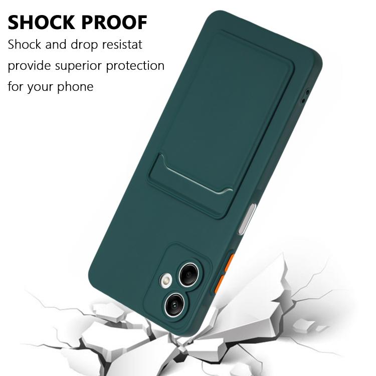 For Samsung Galaxy A06 4G / 5G Card Slot Design Shockproof TPU Phone Case