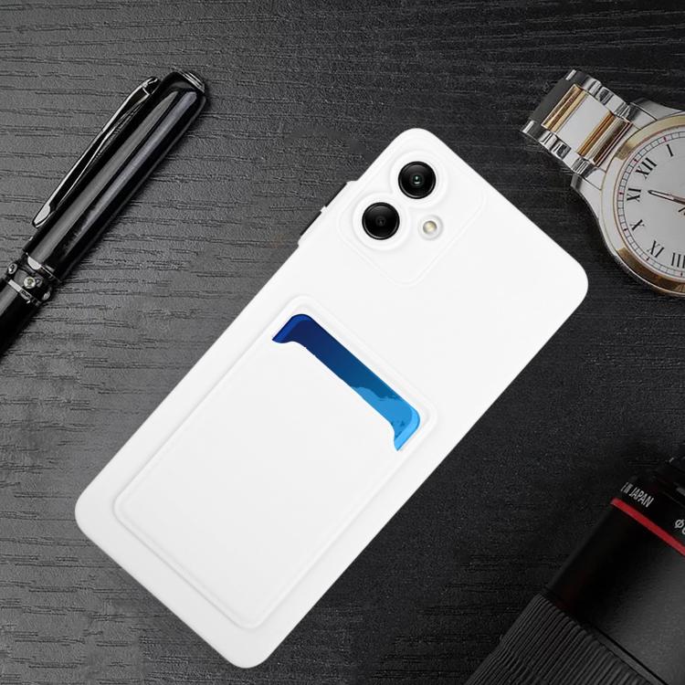 For Samsung Galaxy A06 4G / 5G Card Slot Design Shockproof TPU Phone Case