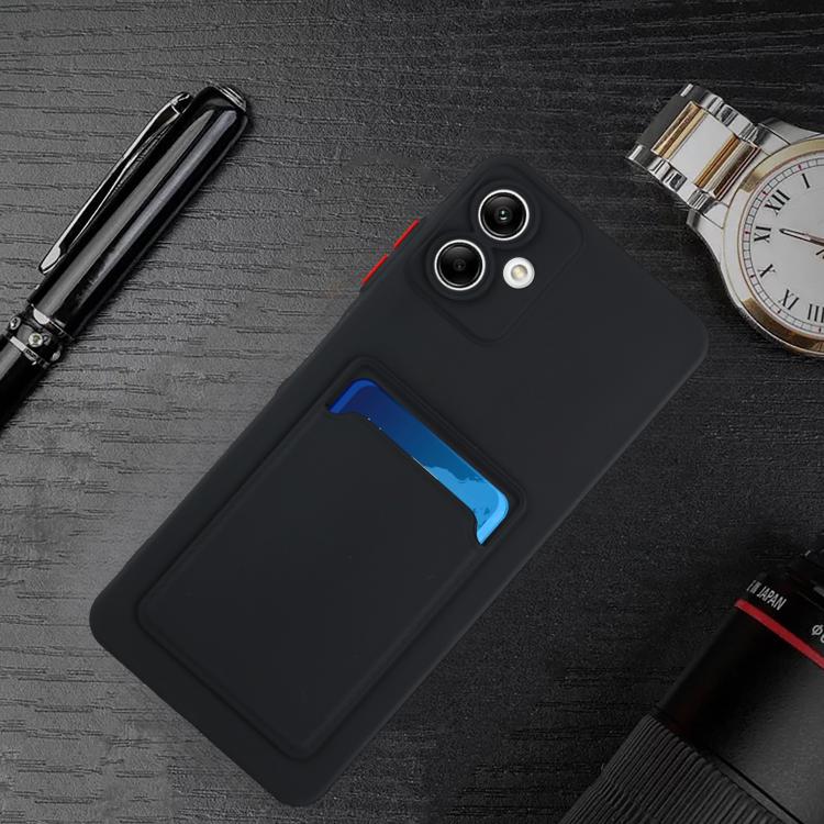 For Samsung Galaxy A06 4G / 5G Card Slot Design Shockproof TPU Phone Case