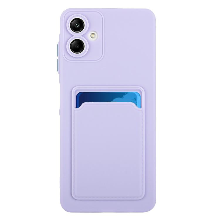 For Samsung Galaxy A06 4G / 5G Card Slot Design Shockproof TPU Phone Case