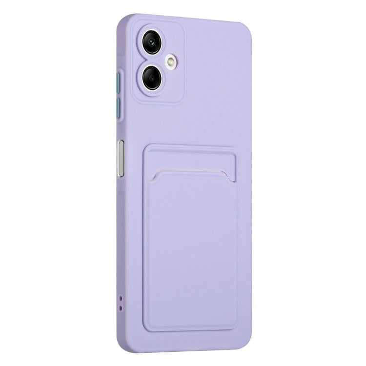 For Samsung Galaxy A06 4G / 5G Card Slot Design Shockproof TPU Phone Case