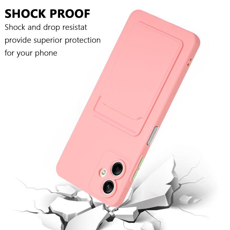 For Samsung Galaxy A06 4G / 5G Card Slot Design Shockproof TPU Phone Case